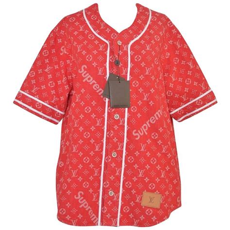 louis vuitton supreme baseball jersey|nike sb supreme Louis Vuitton.